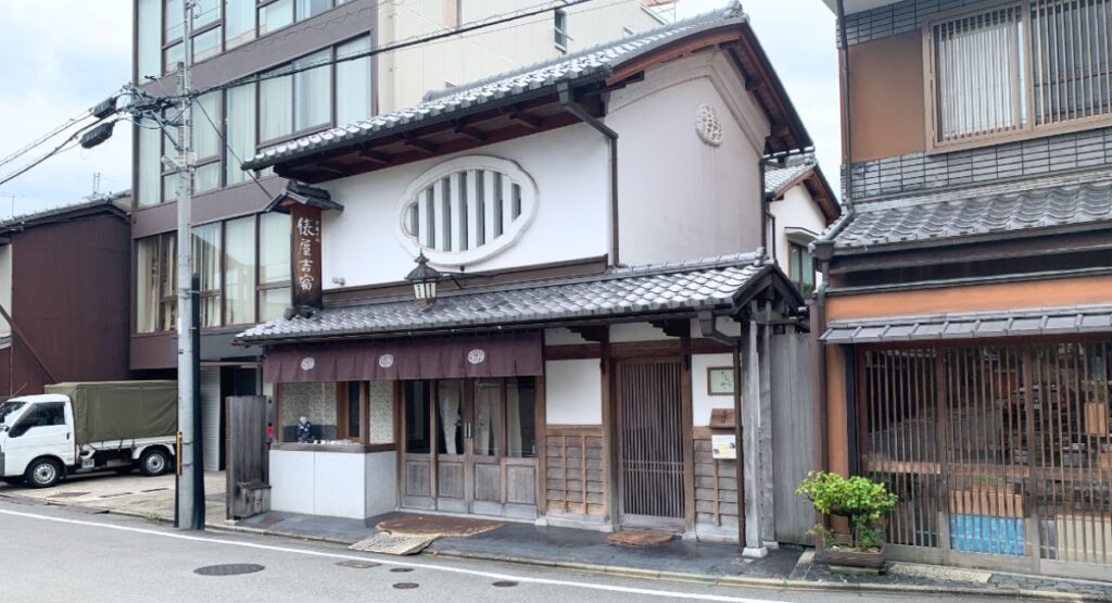 京都老舗和菓子店（管理人撮影）
