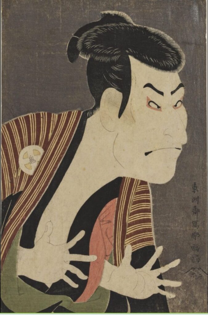 東洲斎写楽：三代目大谷鬼次の江戸兵衛