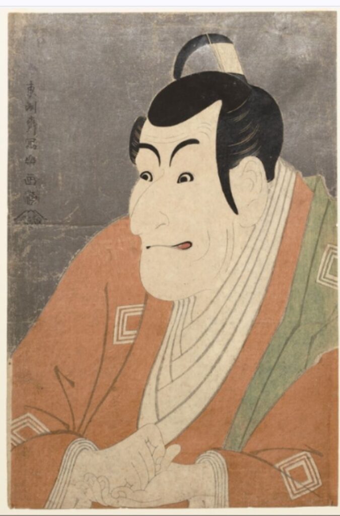 東洲斎写楽：市川鰕蔵の竹村定之進